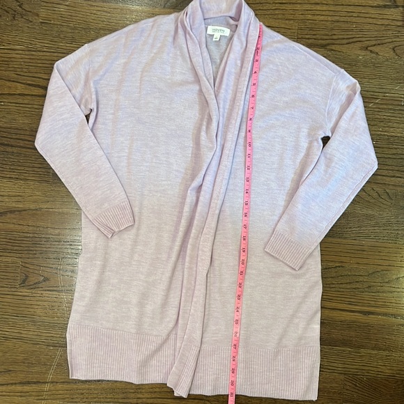 NWOT 100% Cashmere Haven Well Within Women Long Open-Front Cardigan - Picture 11 of 12